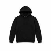 Moletom Canguru Oversized Preto Felpado 3 Cabos 280g | 50% Algodão 50% Poliéster | Streetwear | Switch Factory