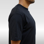 Camiseta Preta Lisa Streetwear 100% Algodão Fio 30/1 | Switch Factory