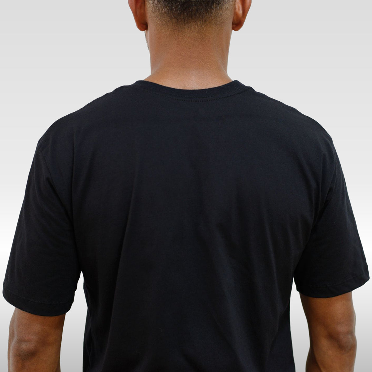 Camiseta Preta Lisa Streetwear 100% Algodão Fio 30/1 | Switch Factory