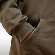 Moletom Canguru Oversized Cacau Peluciado 2 Cabos | 75% Algodão 25% Poliéster | Streetwear | Switch Factory