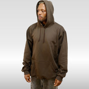 Moletom Canguru Oversized Cacau Peluciado 2 Cabos | 75% Algodão 25% Poliéster | Streetwear | Switch Factory