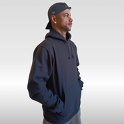 Moletom Canguru Oversized Preto Felpado 3 Cabos 280g | 50% Algodão 50% Poliéster | Streetwear | Switch Factory