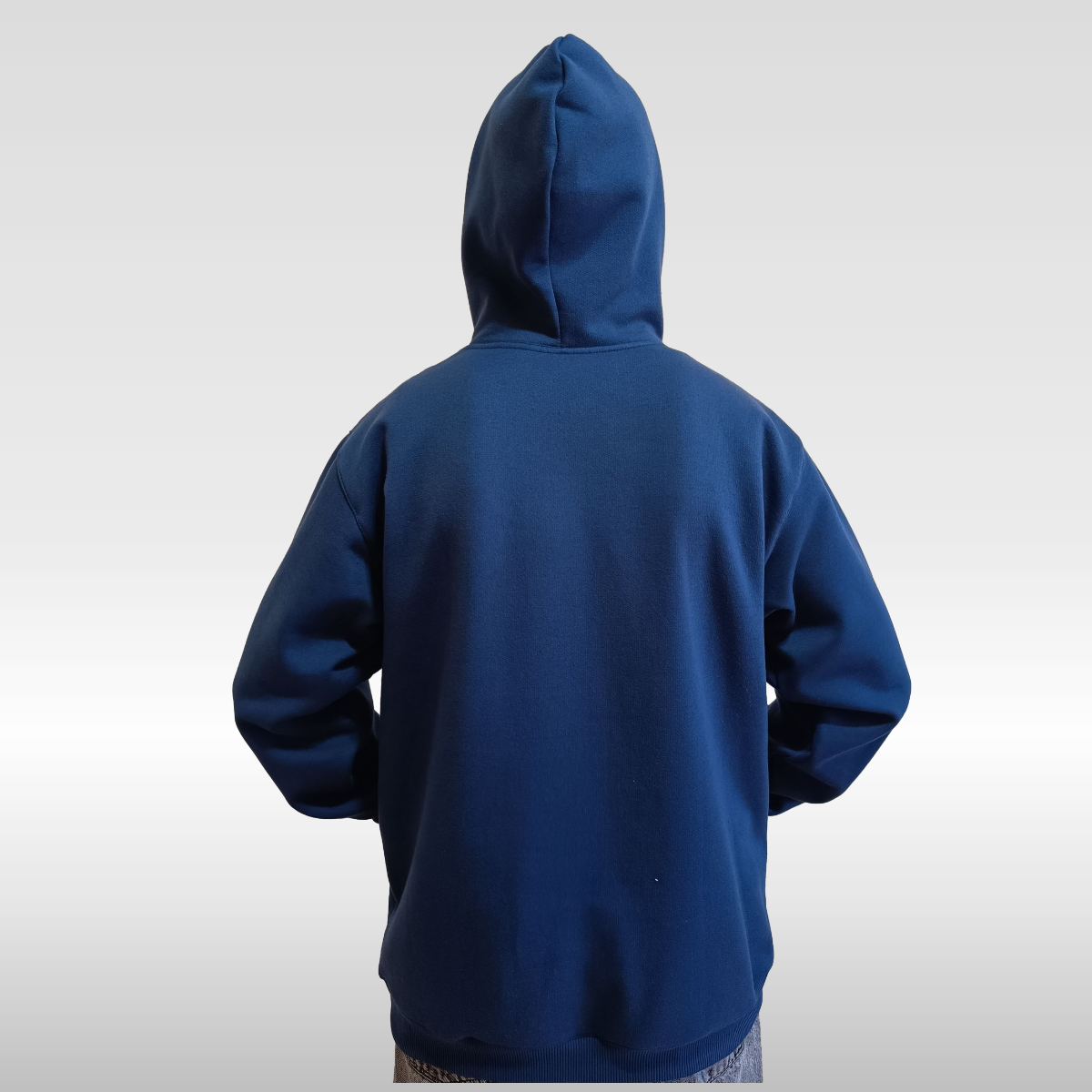 Moletom Canguru Oversized Azul-Marinho Slim Felpado 3 Cabos 280g | 50% Algodão 50% Poliéster | Streetwear | Switch Factory