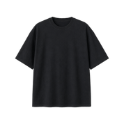 Camiseta Preta Streetwear Lisa 100% Algodão Fio 30/1 | Atacado e Varejo | Switch Factory