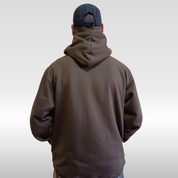 Moletom Canguru Oversized Cacau Peluciado 2 Cabos Sem Ilhós | 75% Algodão 25% Poliéster | Streetwear | Switch Factory