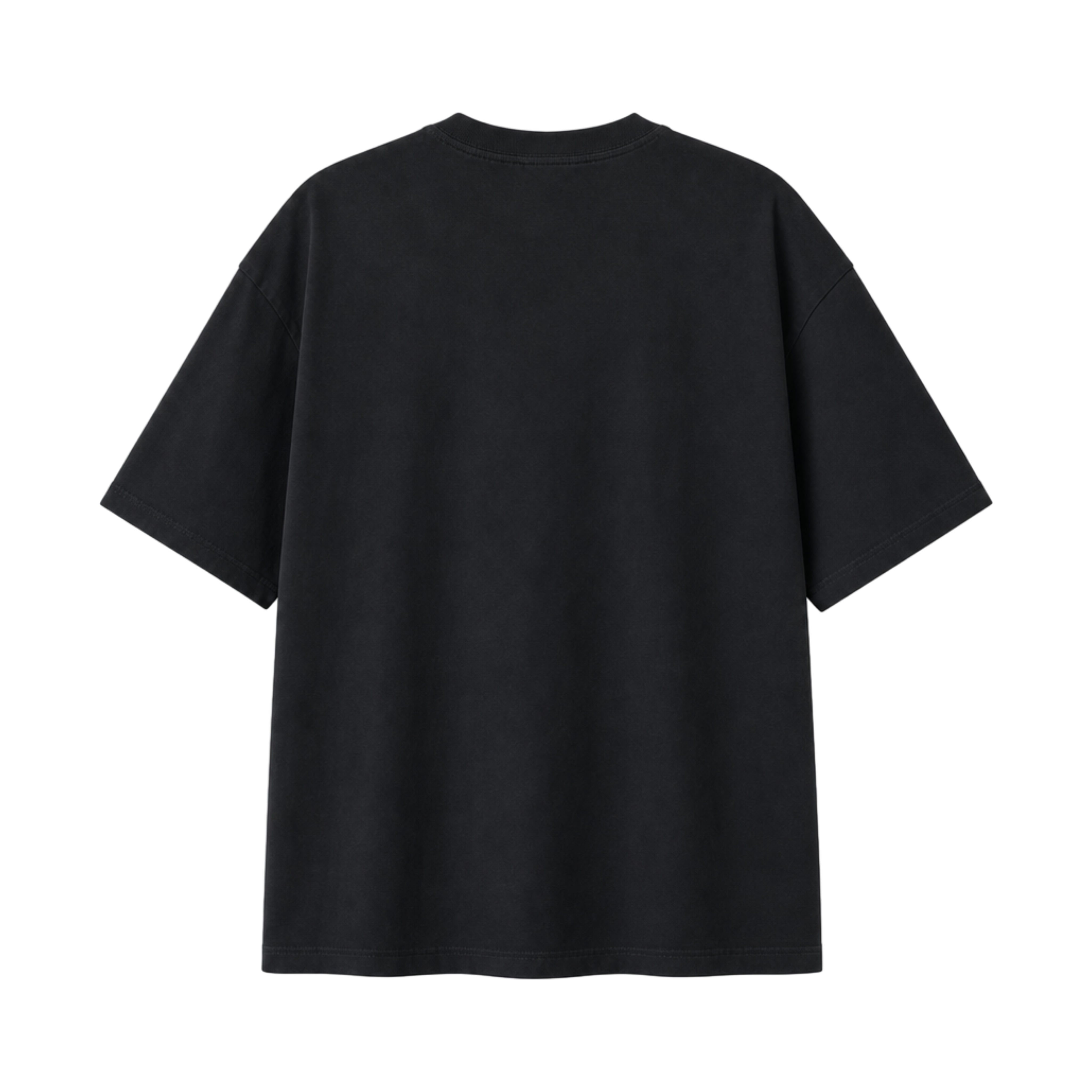 Camiseta Preta Streetwear Lisa 100% Algodão Fio 30/1 | Atacado e Varejo | Switch Factory