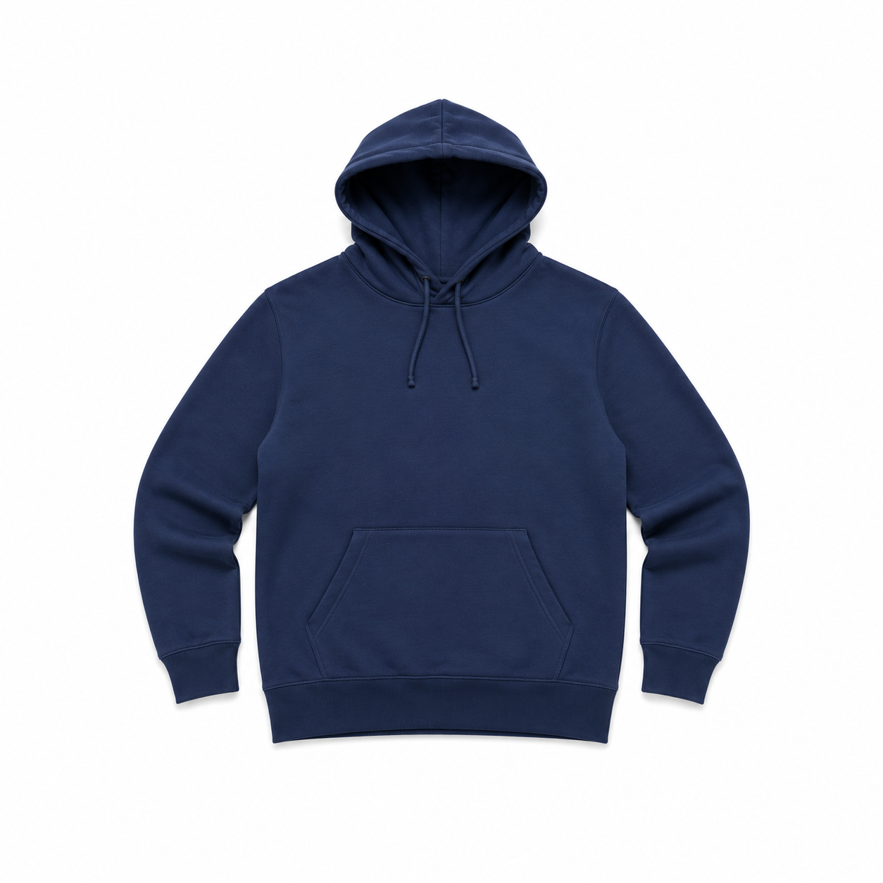Moletom Canguru Oversized Azul-Marinho Slim Felpado 3 Cabos 280g | 50% Algodão 50% Poliéster | Streetwear | Switch Factory