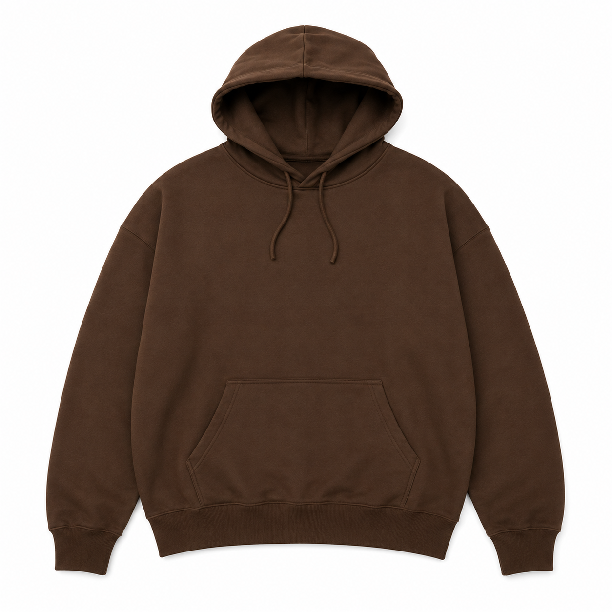 Moletom Canguru Marrom Felpado Premium 3 Cabos 280g — Switch Factory